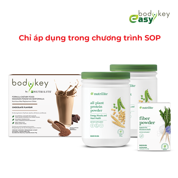 Bộ BodyKey Dễ Dàng (Vị Sô cô la)