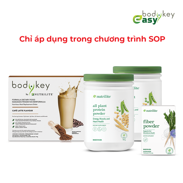 Bộ BodyKey Dễ Dàng (Vị Cà phê)