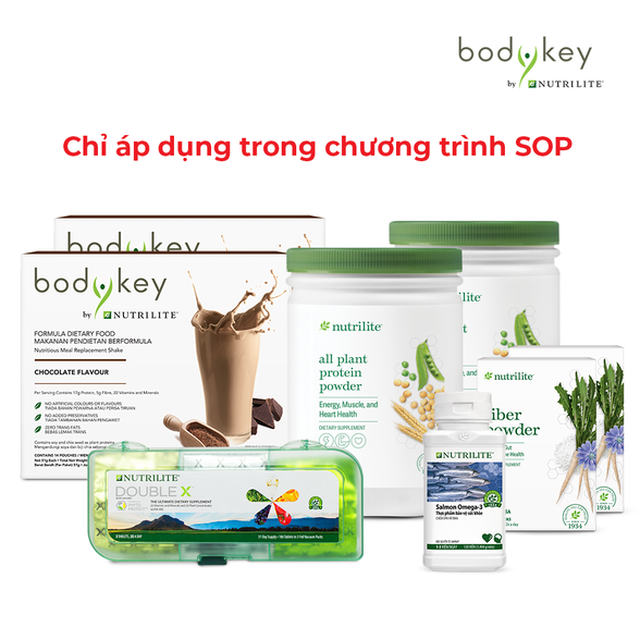 Bộ BodyKey Cơ Bản (Vị Sô cô la)