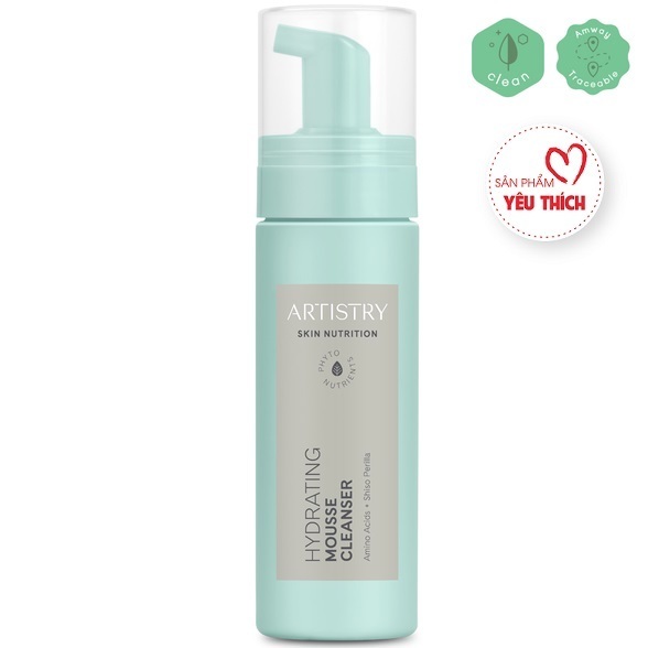 Sữa rửa mặt dạng bọt Artistry Skin Nutrition Hydrating Mousse Cleanser